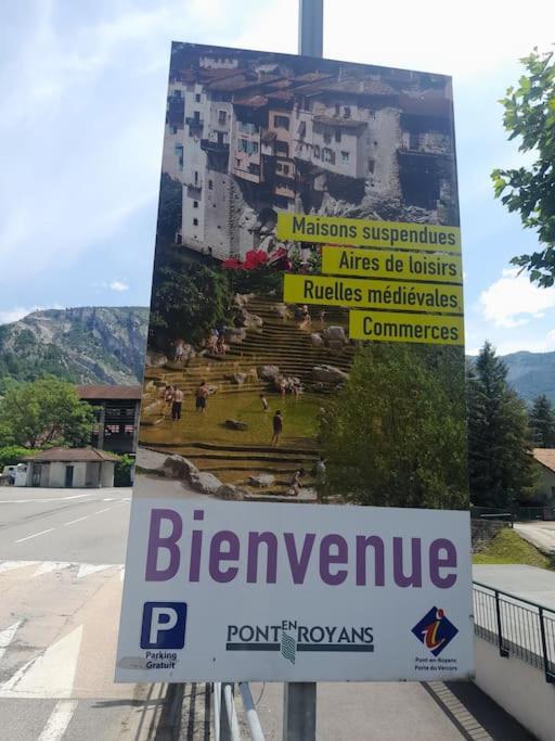 Vue Exceptionnelle Aux Portes Du Vercors Понт-ан-Руайан Экстерьер фото